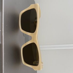 Tory Burch Cream Sunglasses
